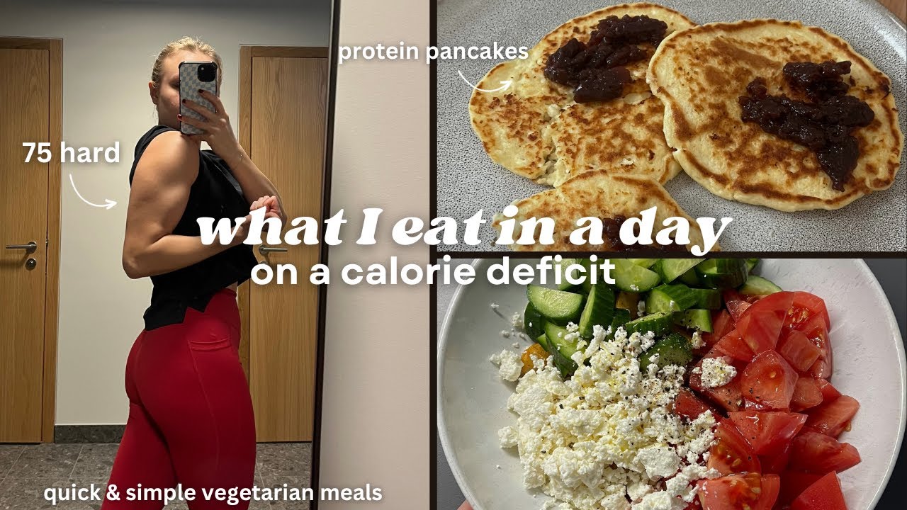 What I Eat in a Day on a CALORIE DEFICIT high protein vegetarian