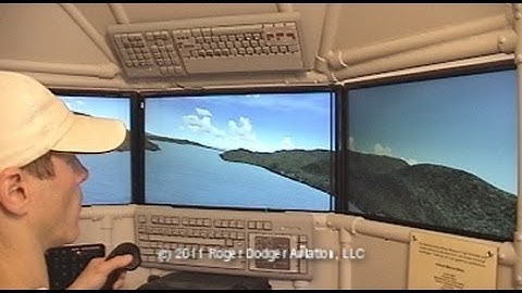 Sample video: DIY Triple Screen Flight Sim, Item #T440