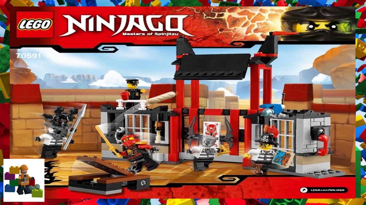 LEGO instructions - Ninjago - 70591 Kryptarium Prison Breakout - YouTube