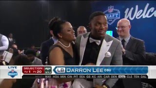 2016 NFL Draft Rd 1 Pk 20 | NY Jets Select LB Darron Lee