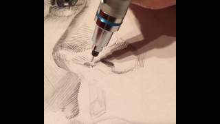 Benprenart drawing clip: shading the nose