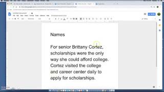 Full Journalism Style Guide:  Names, Titles, and School Name Update