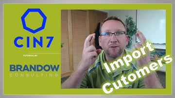 Import customers data into Cin7