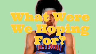 How My Cade Cunningham Expectations Have Aged