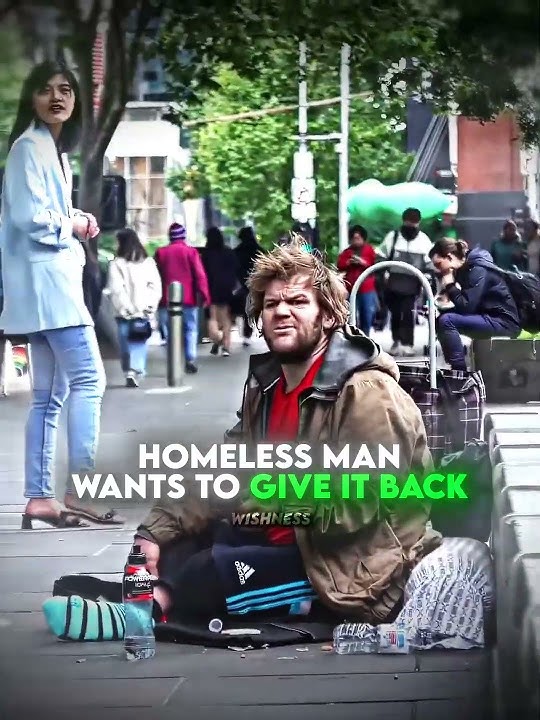 Homeless Man Gets Rewarded❤️‍🩹