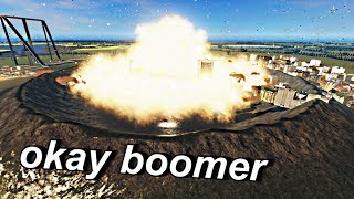 Cities Skylines But Every 5 Minutes A Nuke Goes Off