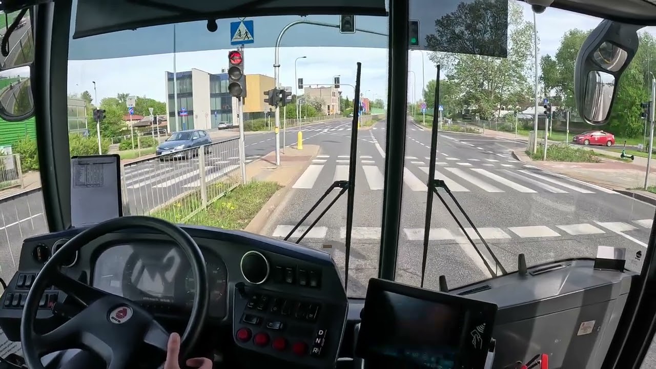 Autobusem po Warszawie 11 - Linia 331 - Ursus CS12E #1991 MZA Warszawa