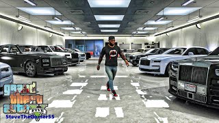 Millionaire's Best Garage in GTA 5|  Let's Go to Work| GTA 5 Mods| 4K