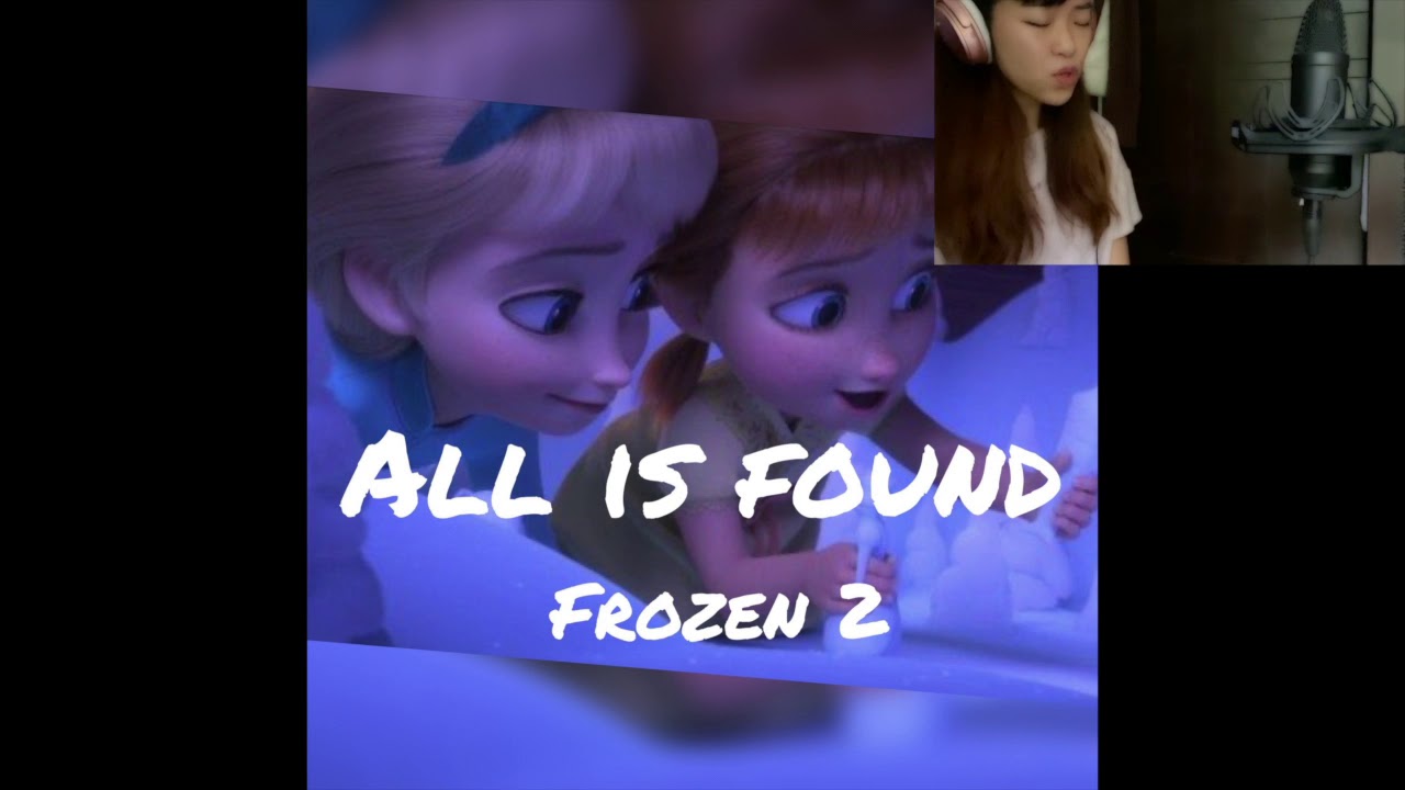 All is found (from Frozen 2) by Evan Rachel Wood - Cover - YouTube