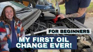 How to Change Your Oil for Beginners | First Time Oil Change Step-by-Step with Real Learning Moments