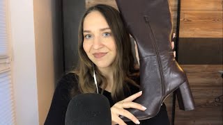 ASMR Boots Collection 👢🤎 (looots of leather sounds)