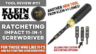 NEW Klein 111 RATCHETING Impact Screwdriver 32500HDRT   1st Ratcheting 111? #tools #klein #review