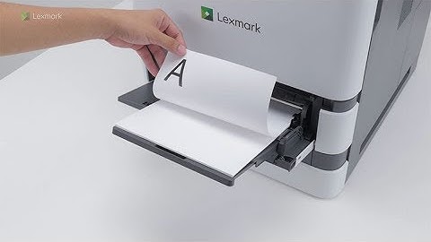 MS725/MS82x/MX72x/MX82x Series—Loading the multipurpose feeder