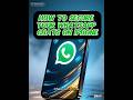 How to Secure Your WhatsApp Chats on iPhone