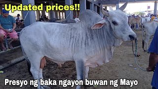 Presyo ng pang alagain at patabain sa livestock auction market