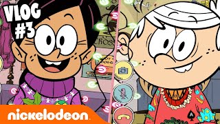 Lincoln & Ronnie Anne’s Vlog #3: Holiday Special ☃️ The Loud House & Casagrandes | Nick