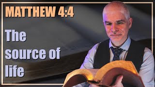How to live abuntantly - Matthew 4:4 | 2-minute daily bible meditation