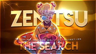 Zenitsu 4K Edit The Searchamvbad Edit Anime