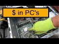 $ in scrap PC's - how much money can you get from scrap computer towers?