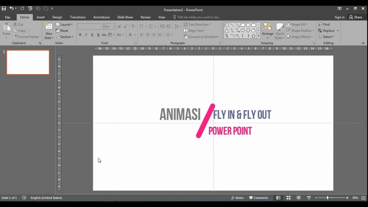  ANIMASI  POWER POINT  KEREN II FLY IN FLY OUT POWER POINT  II 