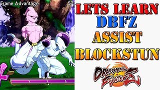 Lets learn DBFZ! - Assists with low blockstun are more valuable than you think!