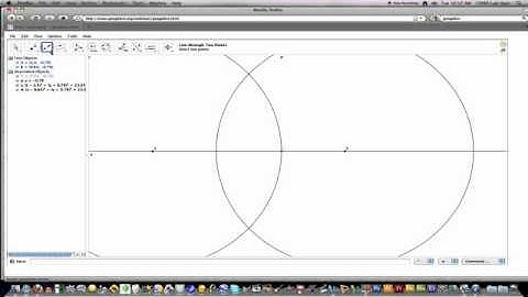 Perpendicular Bisector Instructional Using Geogebra