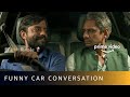 Is berlin close to patna    funny car conversation  vijay raaz saharsh kumar shukla