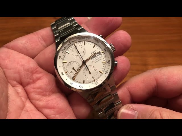 時計】【IWC】お高めの時計を自力でベルト延長！IWC GSTクロノグラフ