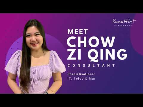 MEET OUR CONSULTANT | Chow Zi Qing from RecruitFirst Singapore