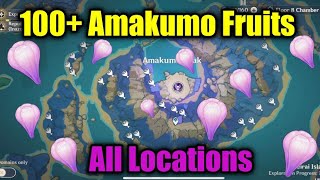 Amakumo fruit locations | 100  Amakumo Fruits | Genshin Impact