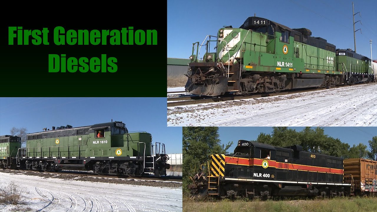 First Generation Diesels on the Northern Lines Railway in Minnesota