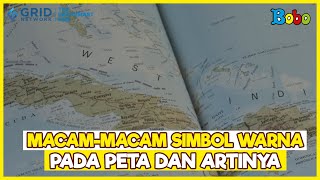Fakta Menarik - Macam-Macam Simbol Warna pada Peta dan Artinya, dari Cokelat hingga Putih