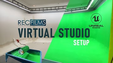 Virtual Studio - Green Screen Setup / Unreal Engine 5 - Part 1