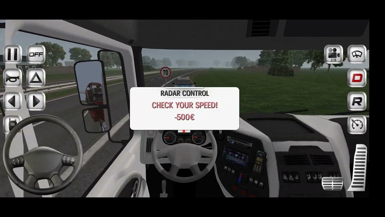 Euro Truck Game play with drunken driver YouTube