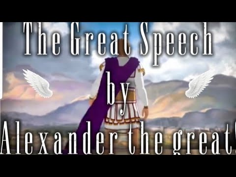 Alexander the Great's Speech That Crushed a Mutiny