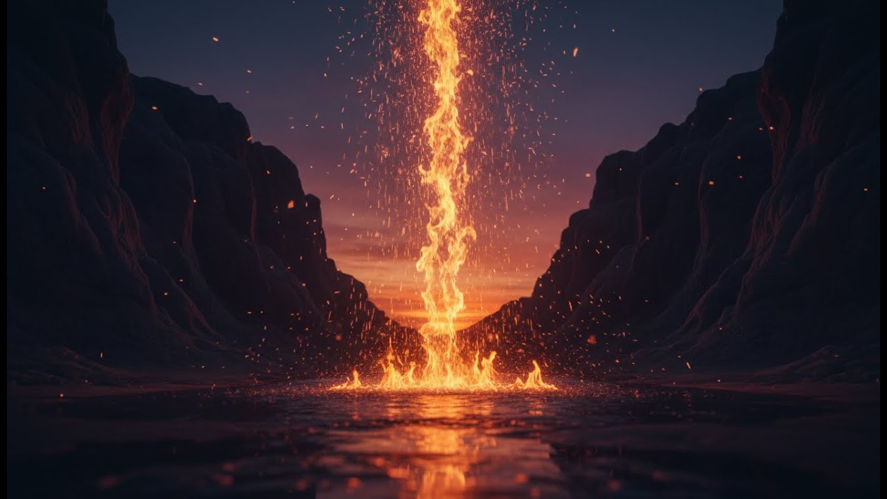 setting fire to the rain