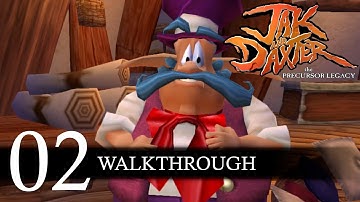 Jak and Daxter: The Precursor Legacy 100% Walkthrough Part 2 Sandover Village (No Commentary)