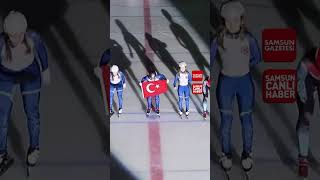 Samsun’da buz gösterisi nefes kesti ❄️