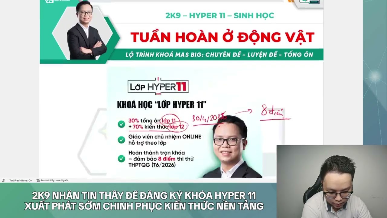 TUẦN HOÀN Ở ĐỘNG VẬT || 2K9 XPS - BUỔI 8