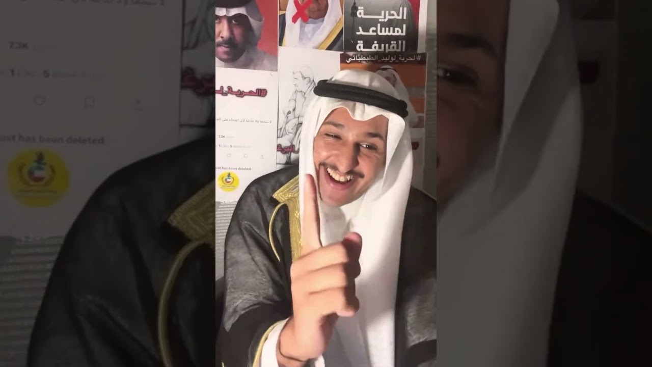 المشكله بين شباب الكويت بين سلمان الخالدي والشاب الكويتي الذي يتهم سلمان ببيع بلده بسبب كسب المال