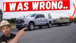 FORD F250 Superduty 6.7L Powerstroke Diesel Heavy Towing **Heavy Mechanic Review** | I Was WRONG..