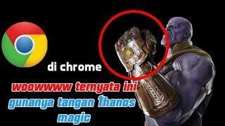Akhirnya Misteri terungkap tangan Thanos di chorome ternyata waduh screenshot 5