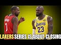 LAKERS WINNING HINGES ON CLOSING GAMES