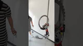 trephine saw factory1m ago#wallcuttingmachine#wallbreakingdemolition#onsiteactualphoto... Unfold