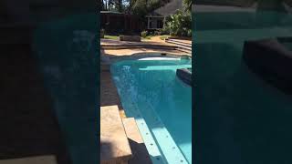 Toscano Pool Plaster. Swimming pool remodel. Pool re model in The Woodlands Tx. #swimmingpool