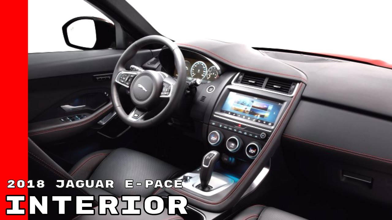 2018 Jaguar E Pace Interior