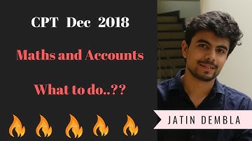 CPT Dec 2018 Attempt Full Guidence