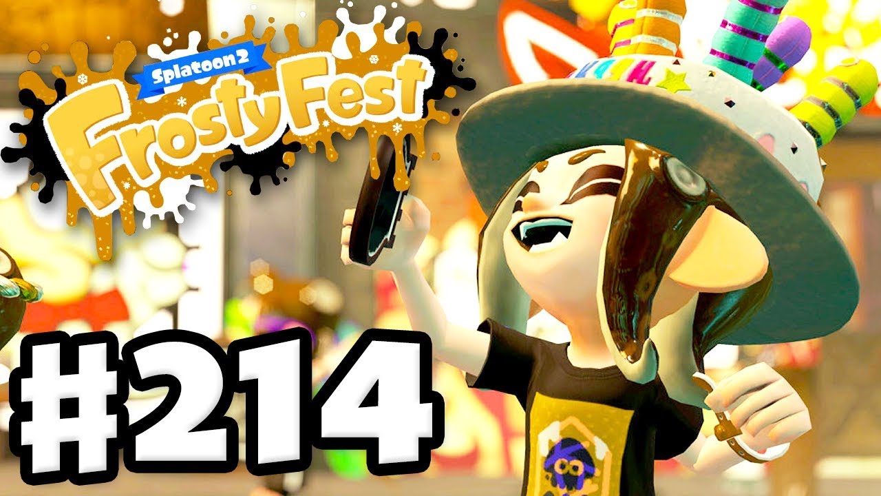 Frosty Fest! Family vs. Friends! Splatoon 2 Gameplay Walkthrough