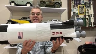 Space enthusiasts  I built an enormous Saturn V rocket using 3d printed parts