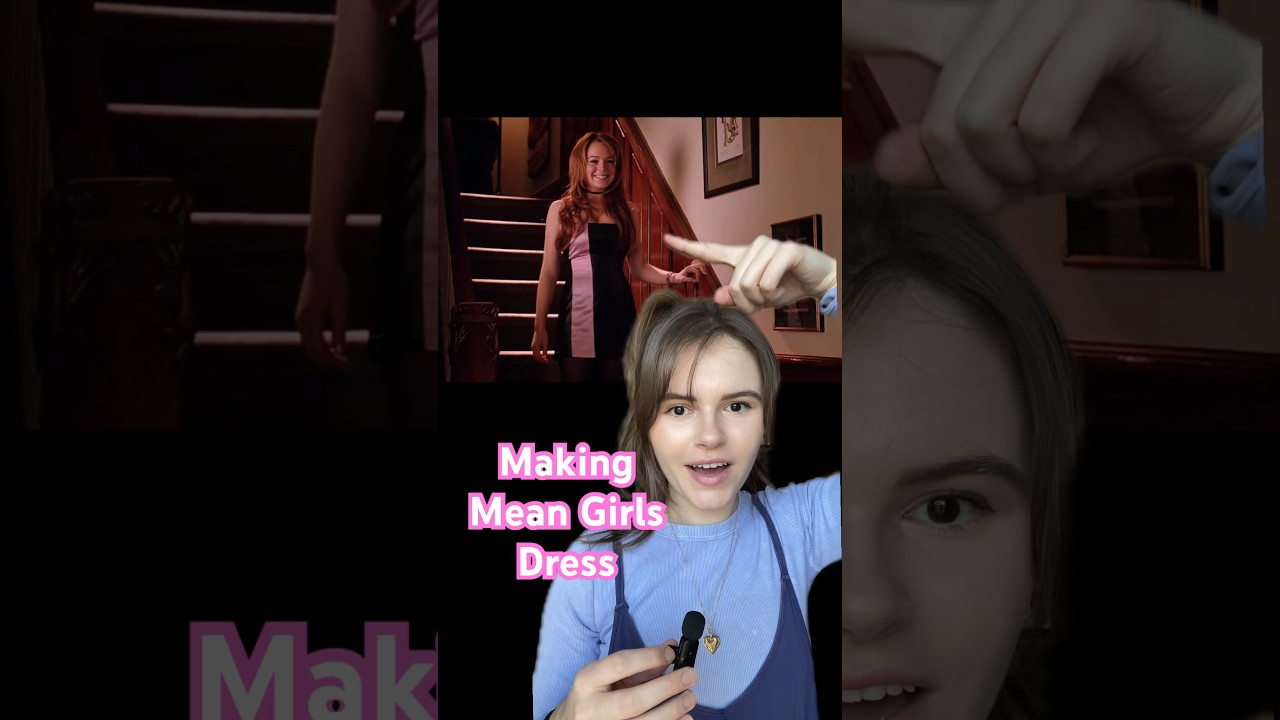 Cady Heron’s party dress from Mean Girls slayed #cosplay #meangirls #sewing